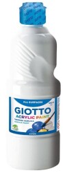 Giotto Akrilik Boya, Beyaz 500 ml - GIOTTO