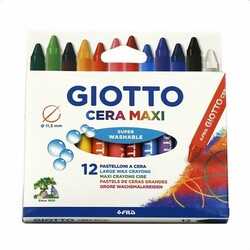 Giotto Cera Maxi Jumbo Mum Boya Takımı 12 li - 1