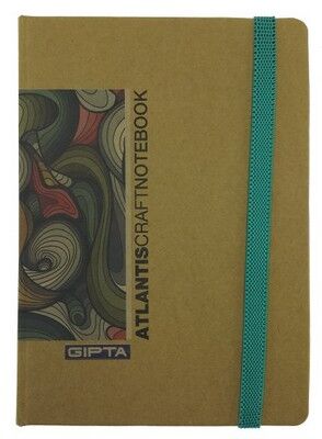 Gıpta Atlantis Sert Kapak Kraft Yp Defter, 13x18cm 100 yp - 2