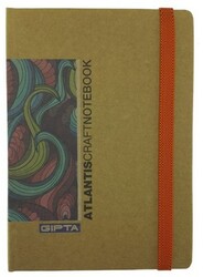 Gıpta Atlantis Sert Kapak Kraft Yp Defter, 13x18cm 100 yp - 3