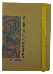 Gıpta Atlantis Sert Kapak Kraft Yp Defter, 13x18cm 100 yp - 4