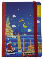 Gıpta Journey Sert Kapak Çizgili Defter ,13x18cm 80yp - 6