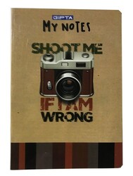 Gıpta My Notes A5 PP Kapak Okul Defteri Çizgili 60 yp - GIPTA