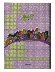 Gıpta Winx Layla Metod Defter PP Kapak Kareli 60 yp - 2