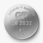 GP CR 2032 Lithium Battery Pil 3V , Tekli - GP