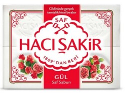 Hacı Şakir Gül Saf Kalıp Sabun 4x150 Gr - HACI ŞAKİR