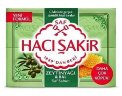 Hacı Şakir Zeytinyağı & Bal Saf Kalıp Sabun 4x150 Gr - HACI ŞAKİR