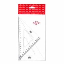 Hatas Teknik Okul Öğrenci Gönye Seti 21 cm / 60-45° - HATAS