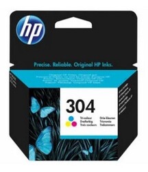 Hp N9K05A Kartuş Renkli Nr: 304 - 1