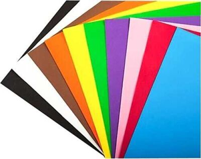 IQ Color 35x50 cm Fon Kartonu 160 gr /m² Sarı - 1