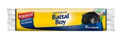 Koroplast Çöp Torbası Battal Boy 72x95 cm 10 lu - KOROPLAST