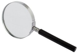 Kraf Büyüteç Metal Çerçeve 90mm 395G 3X - KRAF