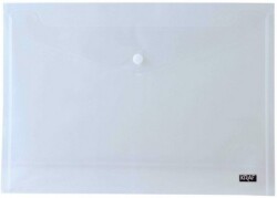 Kraf Çıtçıtlı Dosya A5 Şeffaf 1239 - KRAF