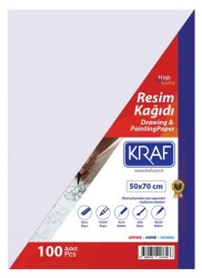 Kraf Resim Kağıdı 50X70 100 Lü - KRAF