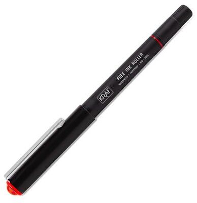 Kraf Roller Kalem 0.7 mm 300G Kırmızı - 2