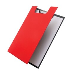 Kraf Sekreterlik A4 Kapaklı 1045 Kırmızı - KRAF