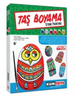 Kumtoys 3507 Taş Boyama - 1