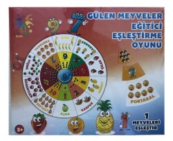 Laco Eğitici Eşleştirme Oyunu, Meyveleri Eşleştir 23x32 cm 30 Parça - LACO