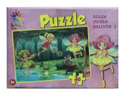 Laco Puzzle Prenses 22x32 cm 36 Parça - LACO