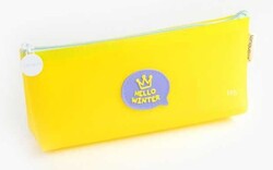 Languo LG-10176 Silikon Kalem Çantası Sarı - LANGUO