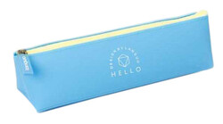 Languo LG-8714 Slim Silikon Kalem Çantası Mavi - LANGUO