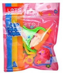 Lets Hamur Kalıpları 6 Parça - LETS