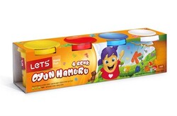 Lets 8440 Oyun Hamuru Takımı 4 Renk 460 Gr - LETS