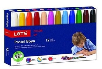 Lets Pastel Boya Takımı 12 Renk - 1