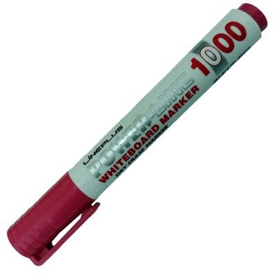 Line Plus 1000 Beyaz Tahta Kalemi, Pembe - 1