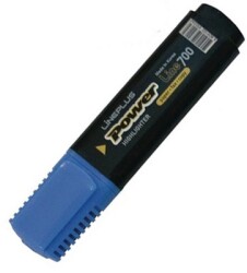 Line Plus 700 Fosforlu Kalem, Mavi - LINE PLUS