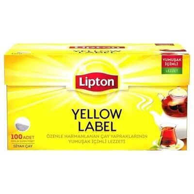 Lipton Yellow Label Demlik Poşet Çay 100 lü - 1