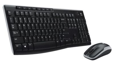 Logitech MK270 Kablosuz Klavye + Mouse Takım - 1