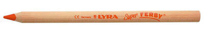 Lyra Super Ferby Jumbo Üçgen Kırmızı Kurşun Kalem - 1