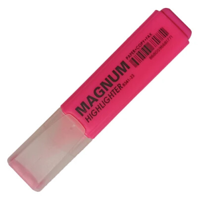 Magnum Fosforlu Kalem, Pembe - MAGNUM