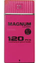 Magnum Min 0,7 mm 2B 120 li, Neon Pembe - MAGNUM