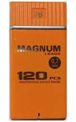 Magnum Min 0,7 mm 2B 120 li, Neon Turuncu - MAGNUM
