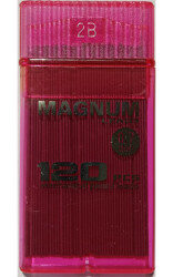 Magnum Min 0,7 mm 2B 120 li, Şeffaf Kırmızı - MAGNUM
