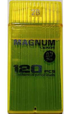 Magnum Min 0,7 mm 2B 120 li, Şeffaf Sarı - 1