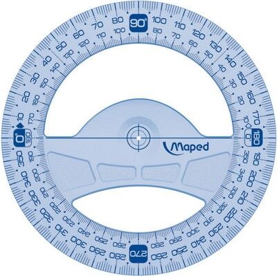 Maped 360° Açı Ölçer 12 cm - 1