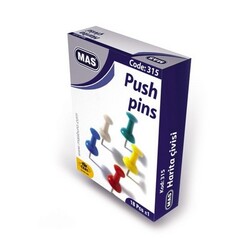 Mas 315 Renkli Harita Çivisi - MAS