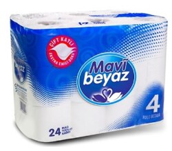 Mavi Beyaz Tuvalet Kağıdı 24 lü - MAVİ BEYAZ