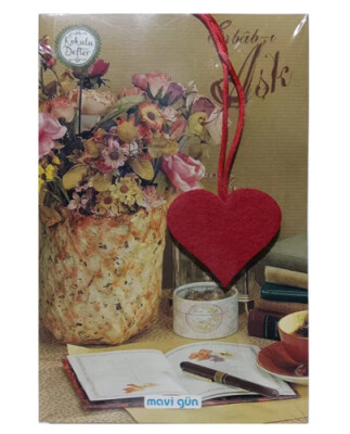 Mavi Gün Kokulu Defter 13,5x21cm 224 sy , Erbab-ı Aşk - MAVİ GÜN