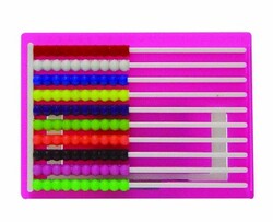 Medyen Raylı Abaküs, Pembe - MEDYEN