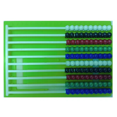 Medyen Raylı Abaküs, Yeşil - MEDYEN