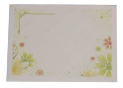 Mektup Zarfı Desenli 13x18 cm M:5 - 1