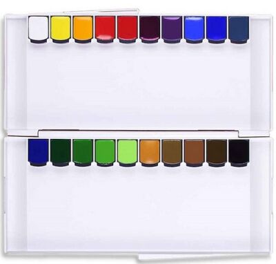 Mijello Mission Sulu Boya Gold Tablet Pigment 24 Li 2024 - 1