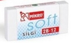 Mikro 2B-12 Soft Büyük Boy Silgi - MİKRO