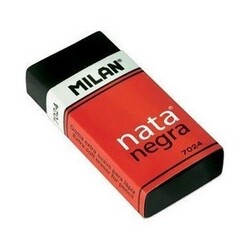 Milan 7024 Nata Negra Siyah Sınav Silgisi - MILAN