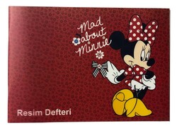 Minnie Mouse A4 PP Kapak Resim Defteri 30 yp - 2