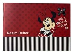 Minnie Mouse A4 PP Kapak Resim Defteri 30 yp - 1